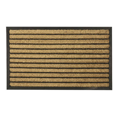 Ryder Jute Stripe Coir Doormat + Reviews