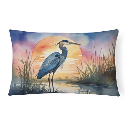Coussin Blue Heron