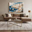 Art nautique sur toile beige-2036103542