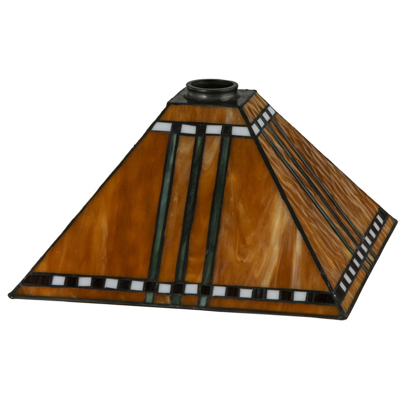 Prairie 7'' H Glass Novelty Lamp Shade