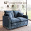 Canapé 52 po avec 2 coussins en chenille-132896307-132896305