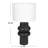 Luetta Stoneware Table Lamp with Linen Shade-53327651-53327650