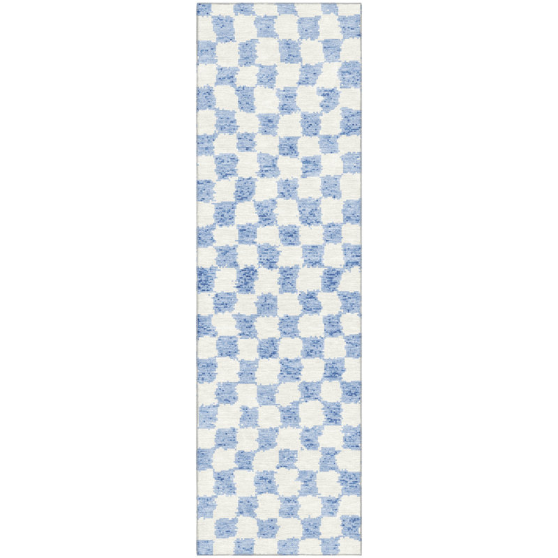 Premium Machine Washable Millbrook AMF1958 Geometric Rug, Runner 2'3" x 7'6"