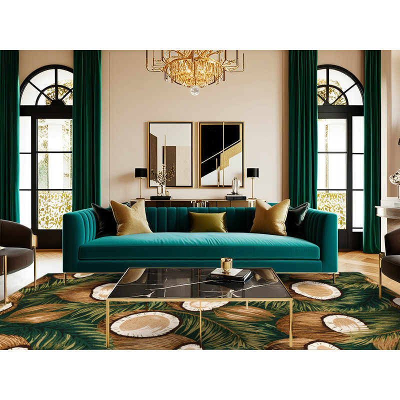  Tapis lavable noix de coco, Rectangle 6 pi x 9 pi