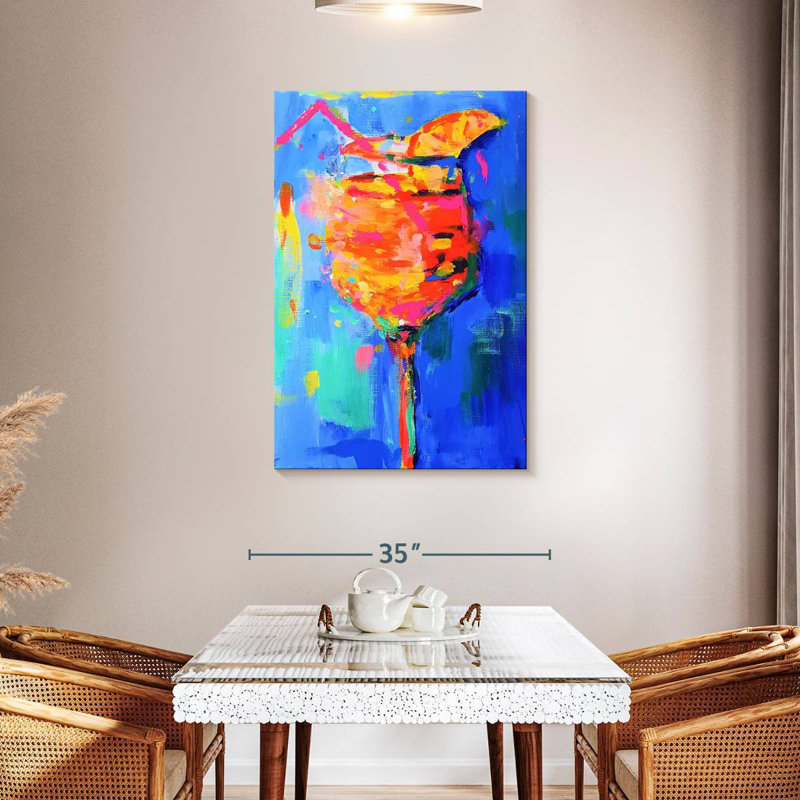 Yarlin Aperol Spritz I, 45" H x 30" W