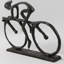 Statue amateur de vélo