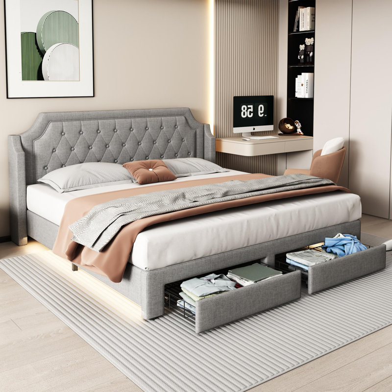 Monalisa Upholstered Bed