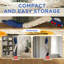HOMCOM Indoor Wave Slide