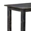 Table de salle à manger à hauteur de bar Rena | Plateau rectangulaire de 48 po | Bois d'acajou-105906703-105906705