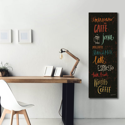Epic Graffiti 'Fair Trade Panel 1'  by Cheryl Warrick Canvas Wall Art, 20" x 60"