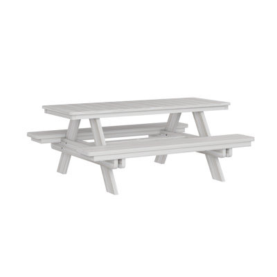 Outdoor Rectangular Picnic Table