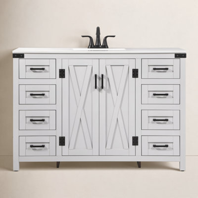 Slayton 48'' Single Bathroom Vanity