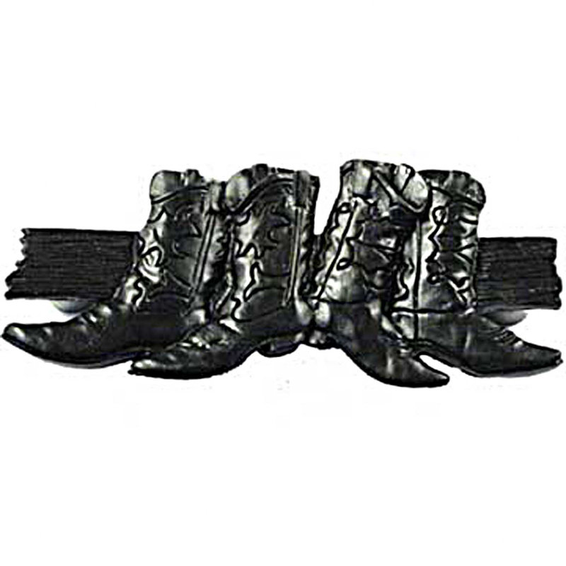 Poignée barre 3 po Western Southwestern, Noir