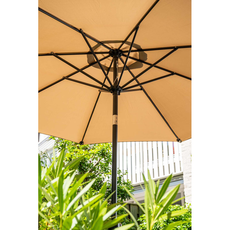 Lecce 300cm Round Parasol, Beige