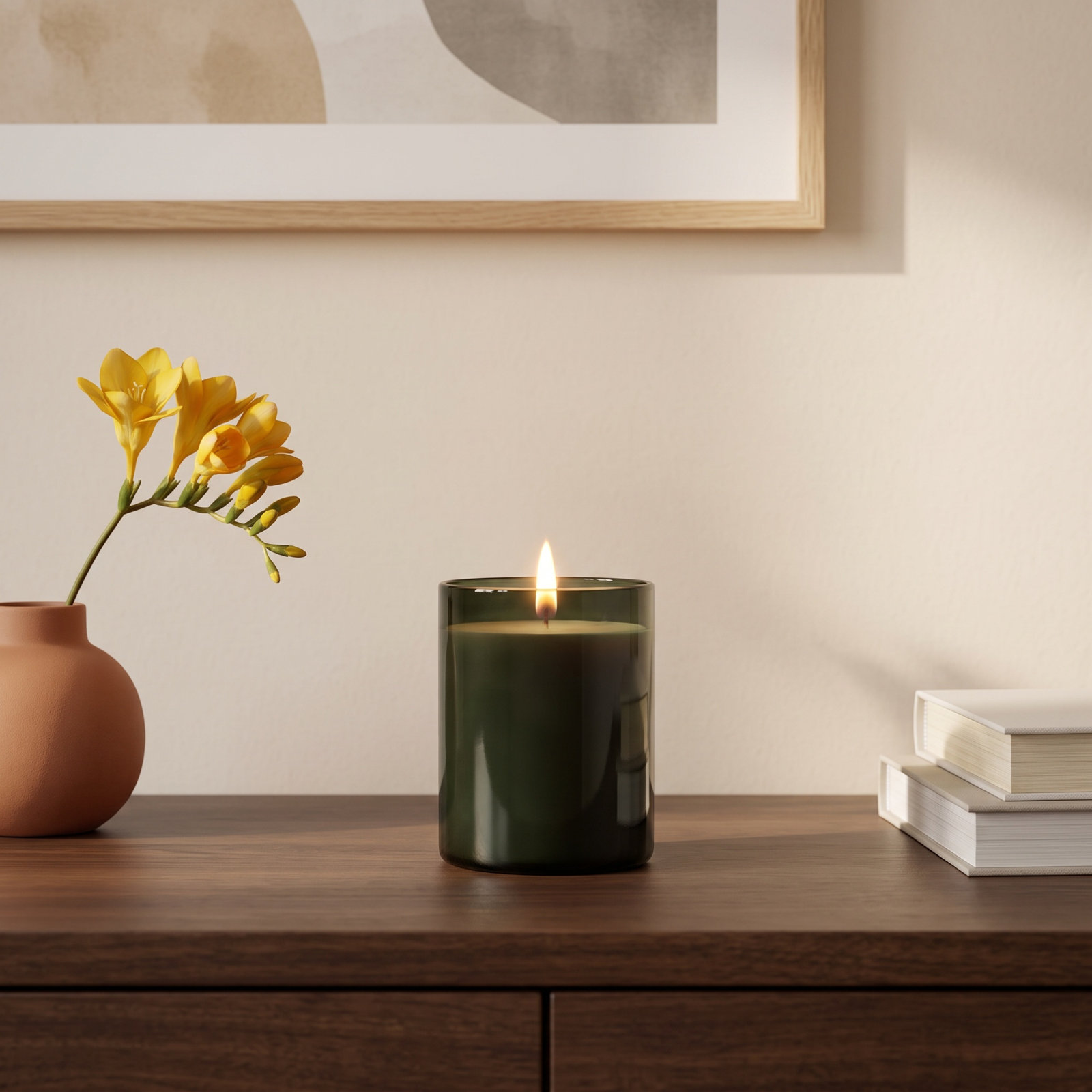Woodsy Scented Jar Candle