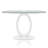 Rehberg 47'' Glass Top Console Table-106209085