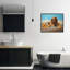 «Capybara in Orange Bath», estampe numérique, design par Lucia Heffernan-112638061-112638062