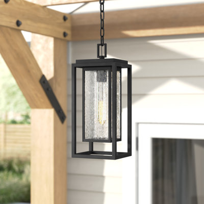 Republic 1 -Bulb 16.8" H Outdoor Pendant