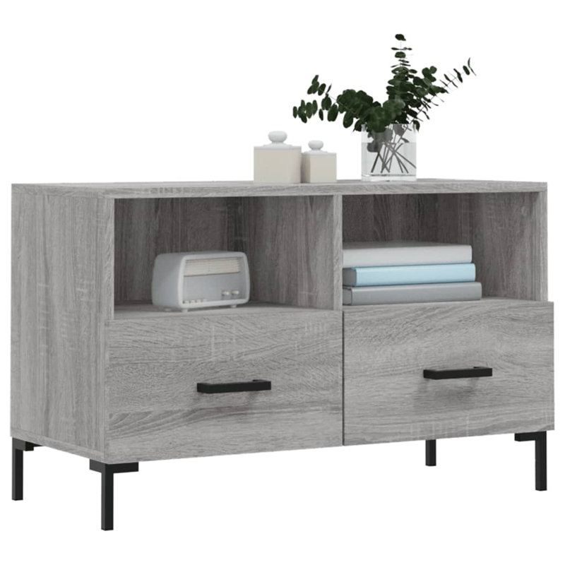 Maxston TV Stand for TVs up to 32", Grey Sonoma