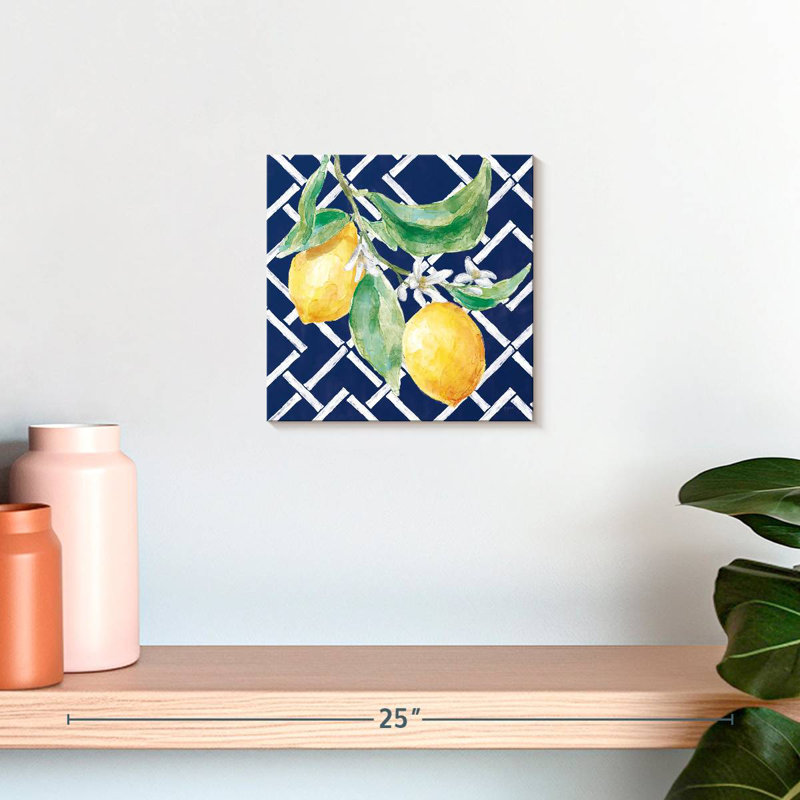 Yarlin Everyday Chinoiserie citrons I, H 10 po x l 10 po