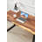  Live Edge Desk with U Shaped Legs and South American Walnut-723439550