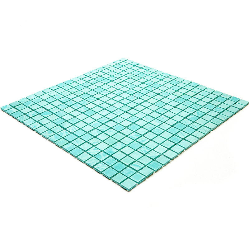 Skosh 0.6" x 0.6" Glass Grid Mosaic Wall & Floor Tile