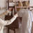 Coat Rack Brass Hooks Large Drawers HighBase