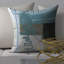 Housse de coussin décorative carrée subtile rehaussant-302496311