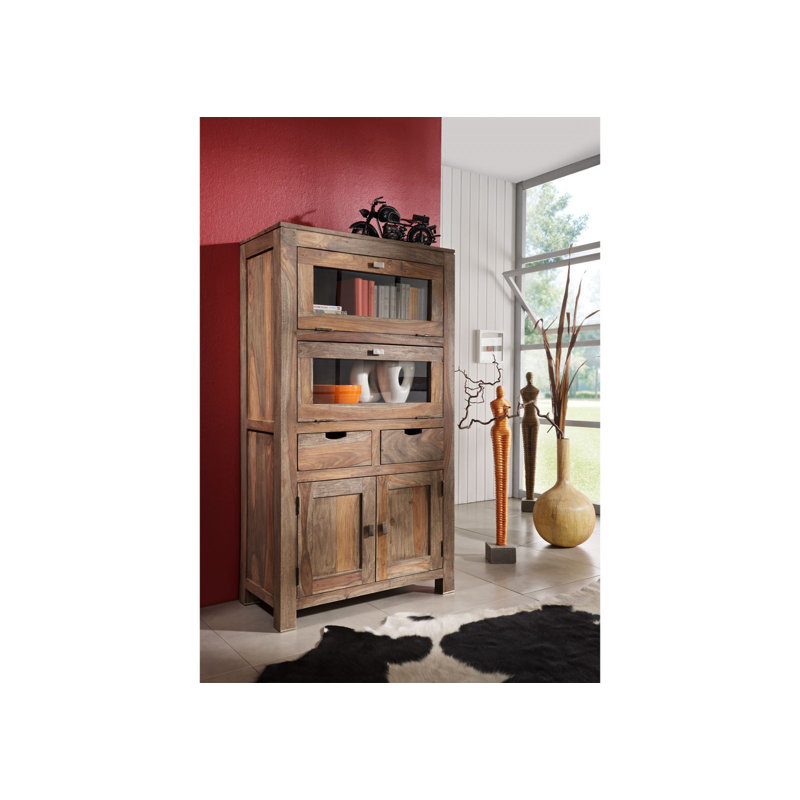 Nature 80cm Solid Wood Sideboard