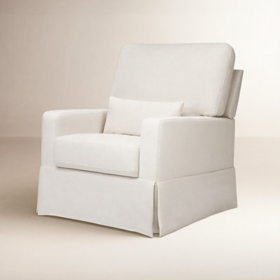 Crawford Upholstered Swivel Glider