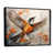 Black Floater Framed