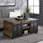 Coffee Table With Sliding Doors