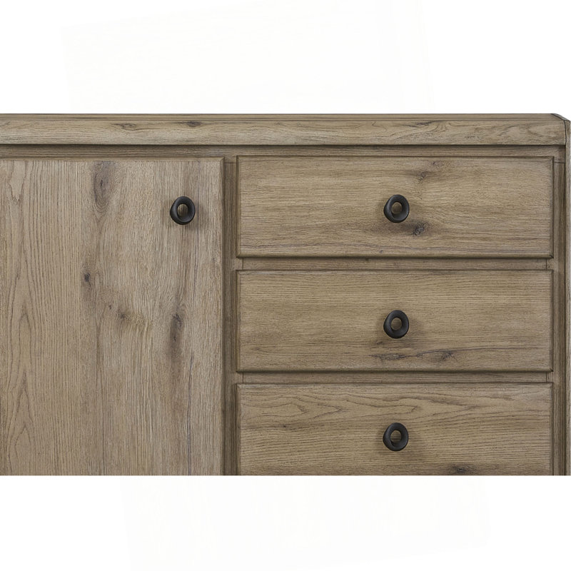 Commode d'appoint English Knotty Oak