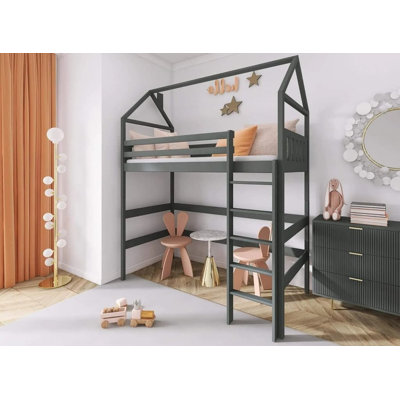 Tavernier 90 X 190cm High Sleepers House Beds with Trundle Included