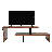 Orford Modern Minimalist TV Stand – Open Concept Media Console with Industrial Iron Legs – Mid‑Century Modular Entertainment Center for TVs up to 60"-21508749