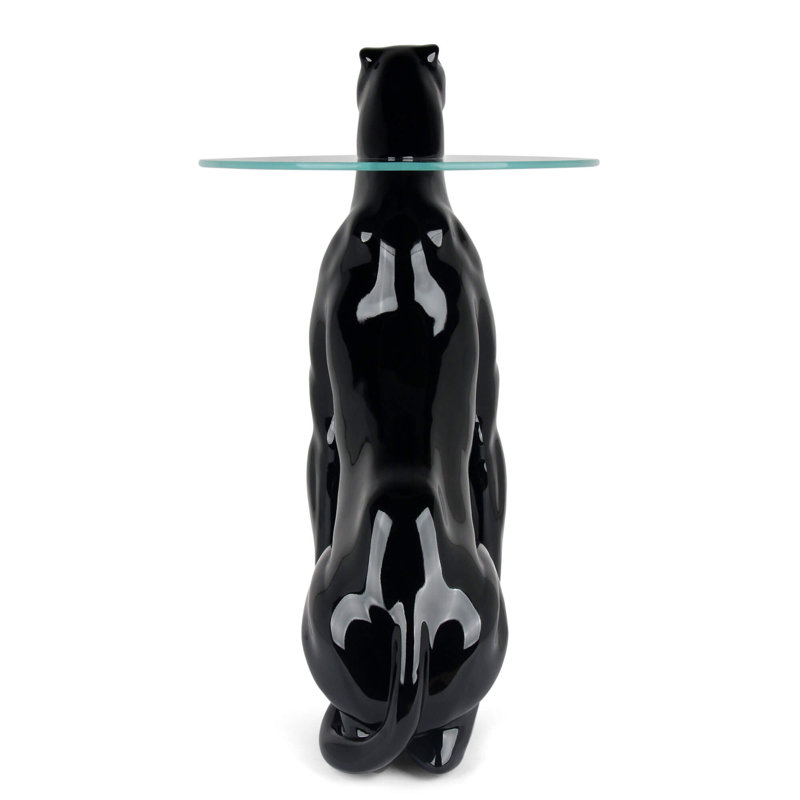 Ayriel Glass Top End Table