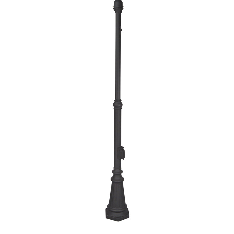Lamp Post (Full), Matte Black
