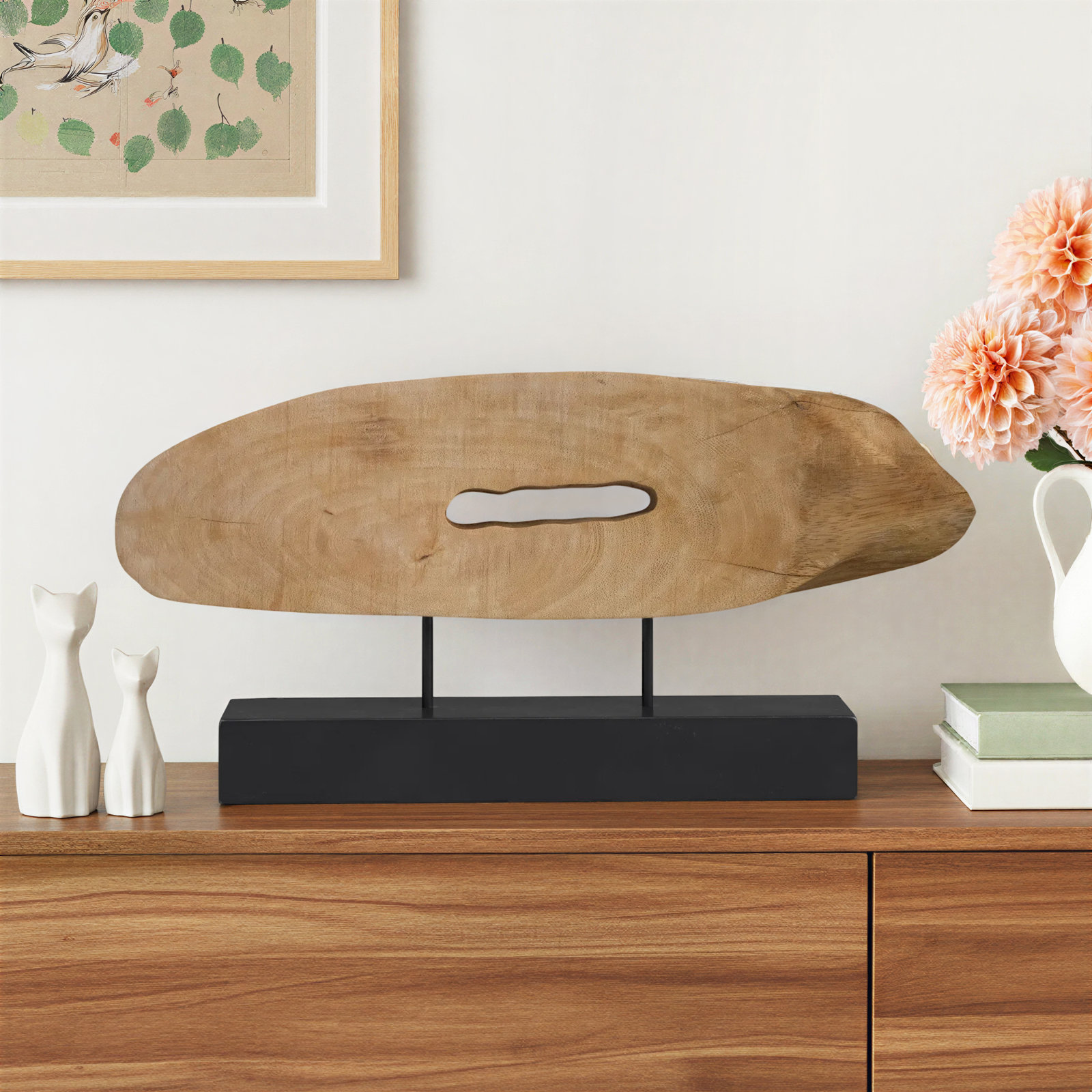 Bellemoor Beige/Black Sculpture