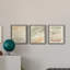 «Garden Treillage Blueprint I», ensemble de 3 peintures sur toile encadrées-830601924-830601945
