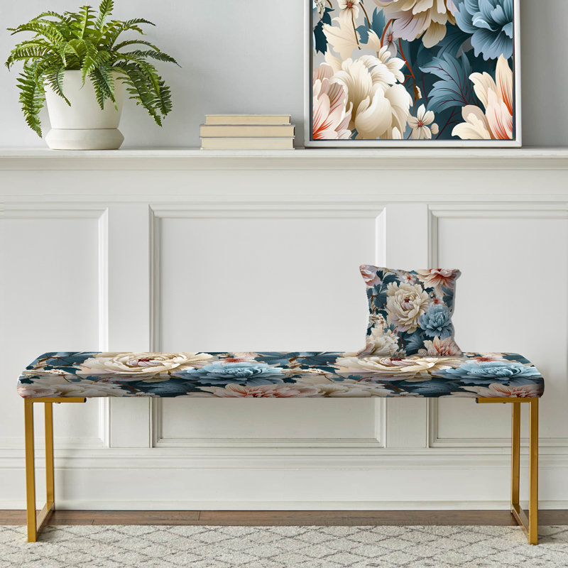 Banc rembourré or, Musser