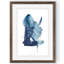 «Indigo Collide II» par Paul Cezanne - reproduction d'art encadrée-98117348-98117356