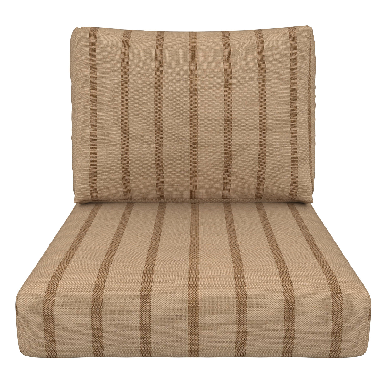 Lani Sunbrella Outdoor Lounge Chair Cushion, Unwind Driftwood