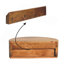 Grand chevet mural en bois