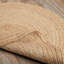 Natural Jute Round Harlow Braided Jute Beige Area Rug