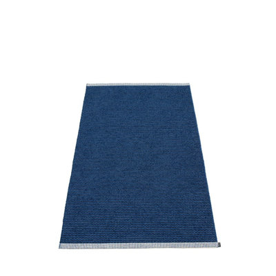Tapis bleu marine Mono