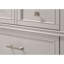 Commode 6 tiroirs grise