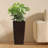 Indoor/Outdoor Modern Faux Rattan Design Square Planter, 22.6 Inch Plastic Large Planter With Automatic Watering System For Home And Garden (, 22.6 Inch - 2 Pack)-1866916057