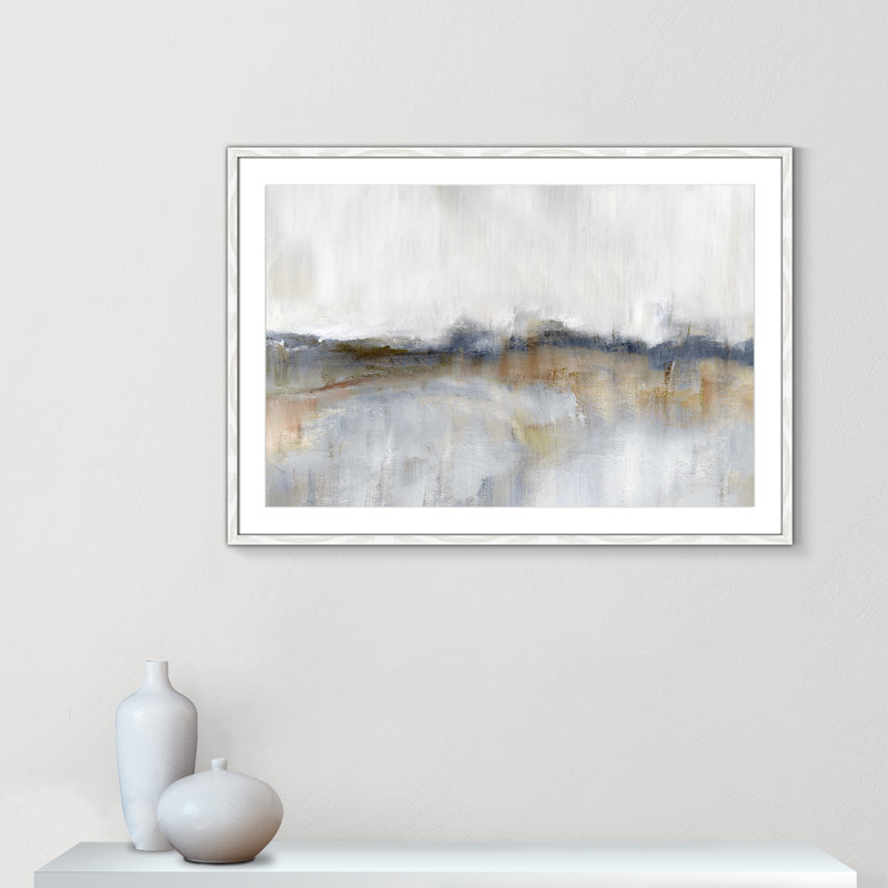 Autumnal Tide par - impression, H 29,5 po x l 41,5 po x P 0,75 po, Cadre blanc
