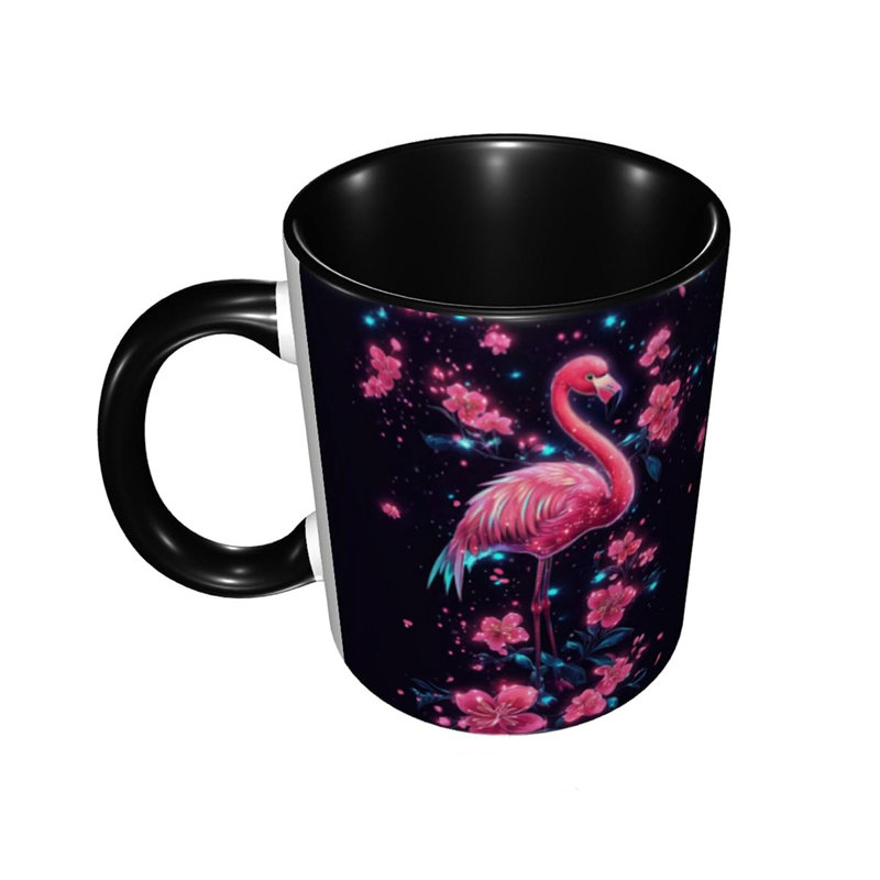 Flamingo Coffee Mug Ceramic Tea Cup 11oz