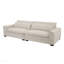 Canapé Mid-Century moderne rembourré beige